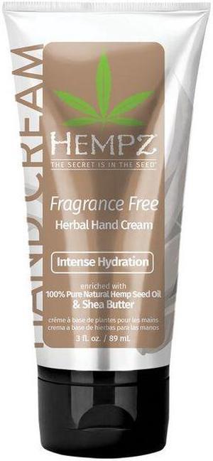 Hempz Fragrance Free Herbal Hand Cream 3oz