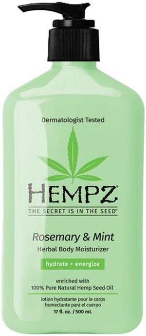 Hempz Rosemary & Mint Herbal Body Moisturizer 17oz