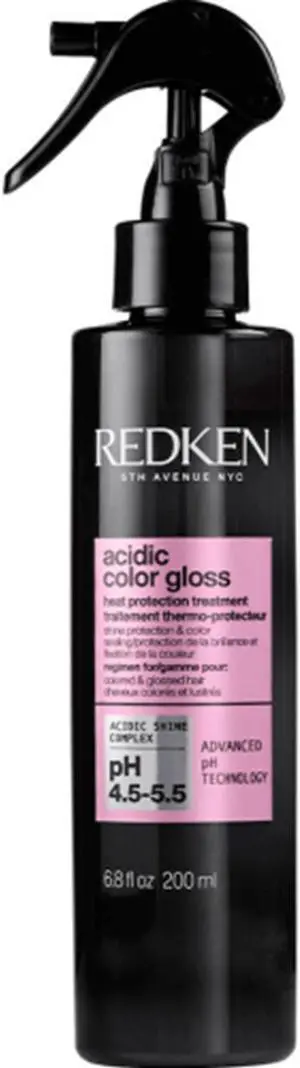 Redken Acidic Color Gloss Heat Protection Leave In Treatment 6.8oz