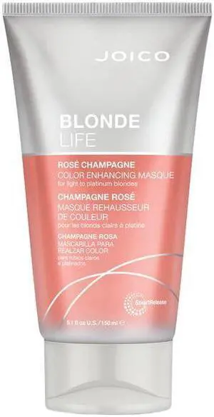 Joico Blonde Life Color Enhancing Masque Rose Champagne 5.1oz