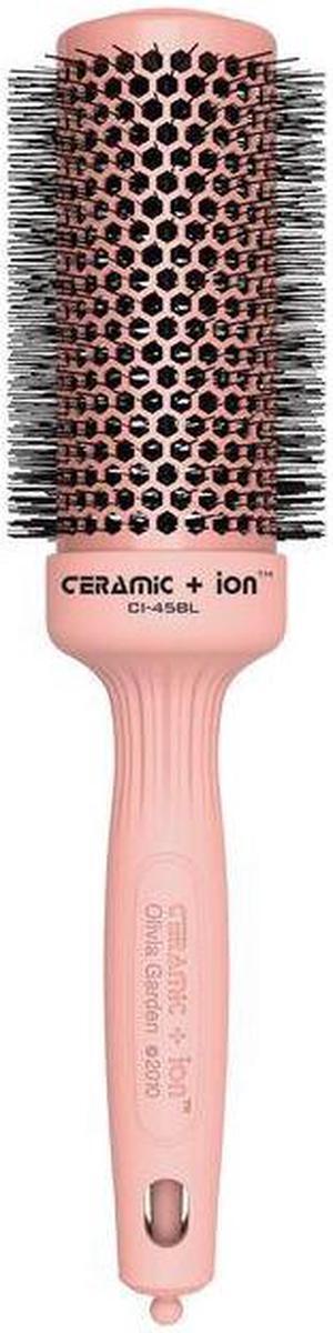 Olivia Garden Ceramic + Ion Blossom Round Thermal Brush 1 3/4" Pink