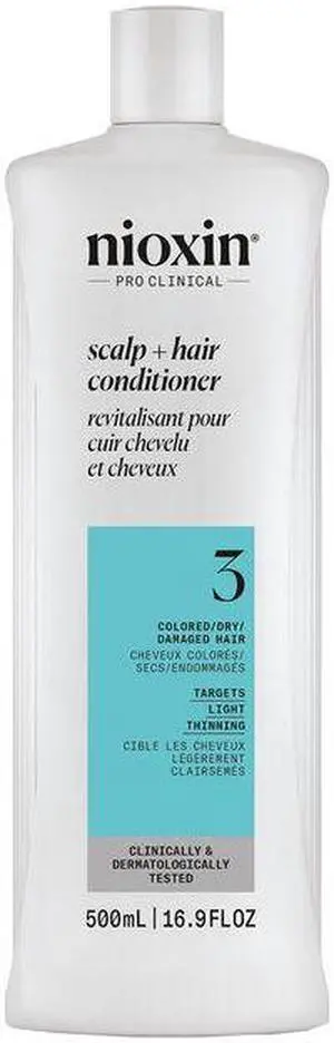Nioxin System 3 Scalp + Hair Conditioner 16.9oz