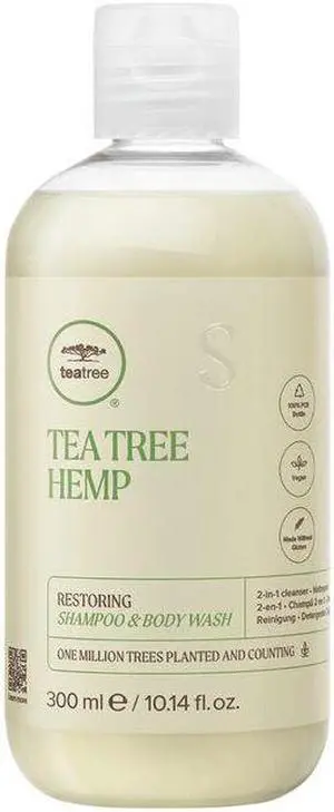 Paul Mitchell Tea Tree Hemp Restoring Shampoo & Body Wash 10.14oz