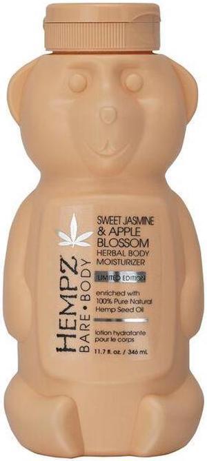 Hempz Bare Body Sweet Jasmine & Apple Blossom Herbal Body Moisturizer 11.7oz