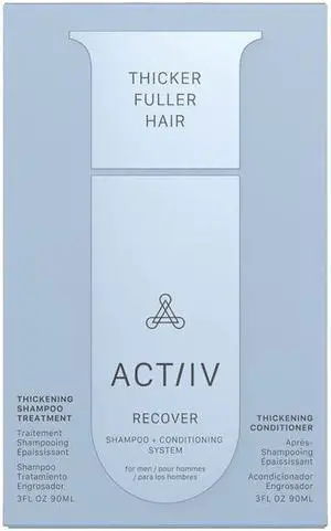 ACTiiV Hair Science Recover Shampoo & Conditioning System for Men