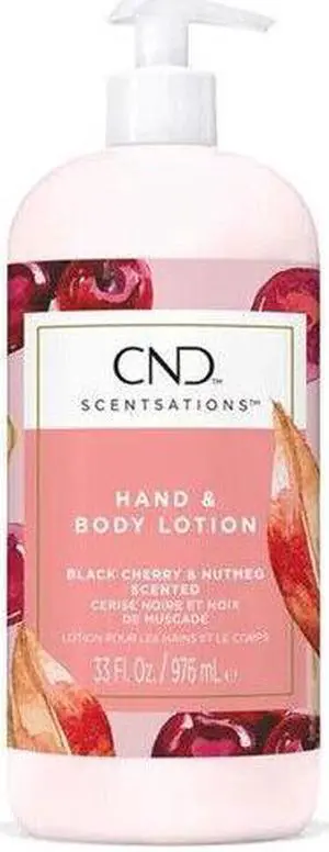 CND Scentsations Black Cherry & Nutmeg Lotion 31oz