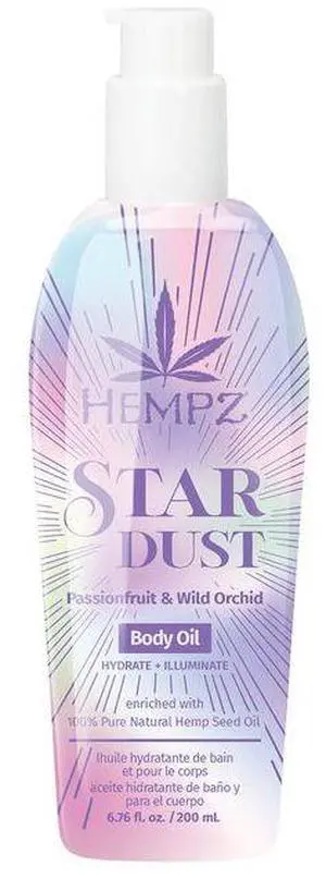 Hempz Star Dust Body Oil 6.76oz