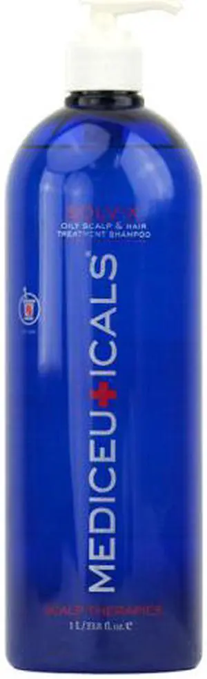Mediceuticals Solv-X Oily Scalp & Hair Shampoo Liter