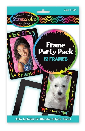 Melissa & Doug Magnetic Frame Scratch Art Party Pack Melissa & Doug Magnetic Frame Scratch Art Party Pack