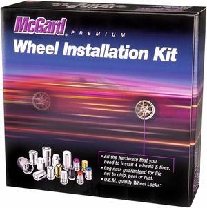 McGard 84657 Chrome Cone Seat Wheel Installation Kit; 6 Lug (M12 x 1.5)