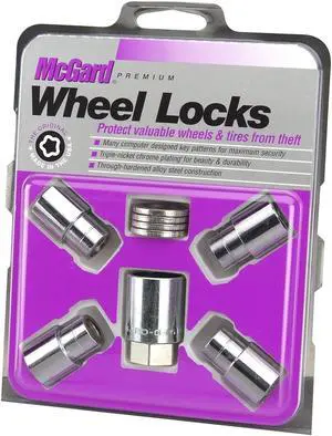 McGard 21156 Chrome Regular Shank Wheel Lock Set (M12 x 1.5)