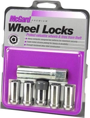 McGard 25540 Chrome Tuner Style Cone Seat Wheel Lock Set (1/2"-20)