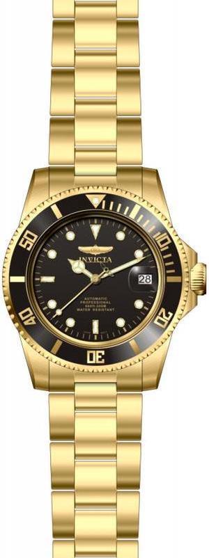 Invicta Men's 8929C Pro Diver Automatic 3 Hand Black Dial  Watch
