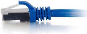 C2G 00793 Cat6 Cable - Snagless Shielded Ethernet Network Patch Cable, Blue (3 Feet, 0.91 Meters)