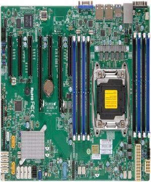 SUPERMICRO X10SRL-F-B Supermicro X10SRL-F-B LGA2011 Intel C612 DDR4 SATA3 and USB3.0 V and 2GbE ATX Server Motherboard