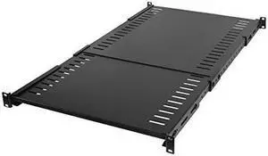 19" 1U Depth Adjstbl Shelf