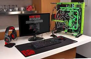 Thermaltake MP-DSH-BLKSXS-01 Mouse Pad