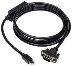 Tripp Lite P586-010-VGA-V2 10 ft. Mini DisplayPort 1.2 to VGA Active Adapter Cable, Mini DP to HD15 (M/M), 1920x1200/1080p