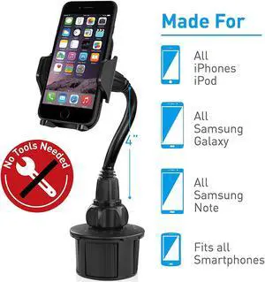 MACALLY PERIPHERALS MCUPXL AUTO CAR CUPHOLDER MOUNT FOR