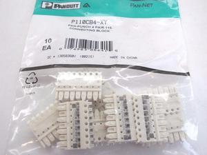 110 CONNECTING BLOCK- 4-PAIR- 100 PK