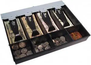 APG Cash Drawer VPK-15B-27-BX 4x4 replacement till for 13x13 Vasario Cash Drawer,US Till
