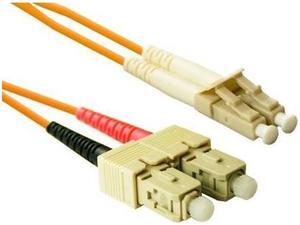 ENET SCLC-5M-ENC SC/LC Duplex Multimode 62.5/125 OM1 Fiber Patch Cable 5M Orange