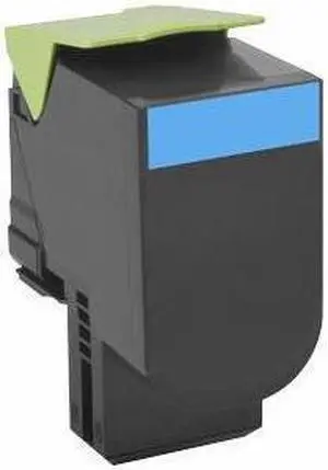 Lexmark Extra High Yield Cyan Return Program Toner Cartridge for US Government (4 000 Yield) (TAA Compliant Version of
