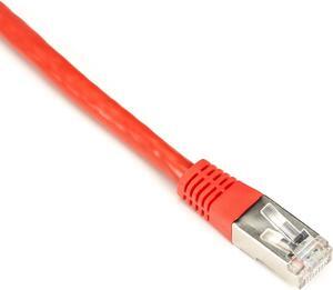 Black Box EVNSL0272RD-0007 7Ft Rd Cat6 250Mhz Ethernet Pat Ch Cable S/Utp Cm Molded