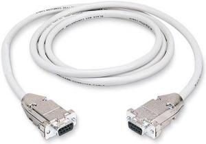 Black Box EYN257T-0010-FF Rs232 Shielded Null Modem Cable With Metal Hoods Db9F/F 10Ft.
