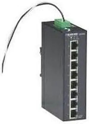 Black Box Network Services LPH008A-R2 Hardened Gigabit Poe Plus Switch, 8-Port