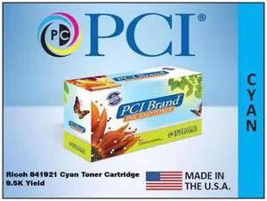 PCI 841921-PCI PCI RICOH 841921 CYAN TONER CARTRIDGE