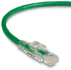 GigaTrue 3 CAT6 550-MHz Lockable Patch Cable (UTP), Green, 1-ft. (0.3-m)