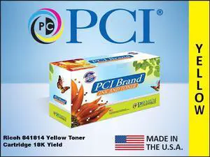 PCI 841814-PCI Yellow Toner Cartridge for Ricoh