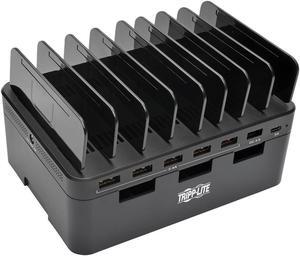 TRIPP LITE - 7-PORT USB CHARGING STATION HUB QUICK CHARGE 3.0, USB-C, STORAGE