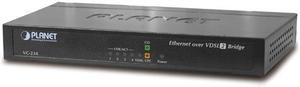 Planet VC-234 4-Port Ethernet over VDSL2 Bridge VDSL2 Profile 17a/30a CO / CPE bridge solution