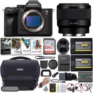 Sony Alpha a7S III Mirrorless Digital Camera with 50mm Prime Lens Bundle