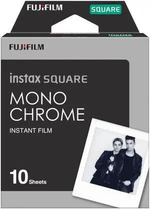 Fujifilm Instax Square Monochrome Film - 10 Exposures -   (4547410440911)