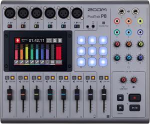 Zoom F6 6-Input / 14-Track Multi-Track Field Recorder with Studio Headphones