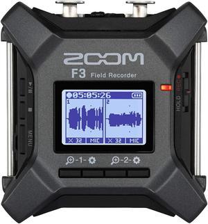 Zoom F3 MultiTrack Handheld Field Recorder with 32-Bit Float Technology