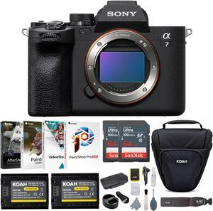 Sony Alpha 7 IV Full-frame Mirrorless Interchangeable Lens Camera Bundle