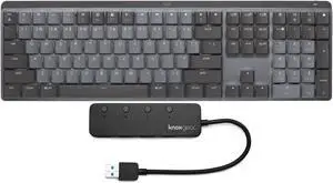 Logitech MX Mechanical Wireless Illuminated Performance Keyboard Bundle
