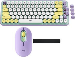 Logitech POP Keys Wireless Mechanical Keyboard and POP Mouse Bundle