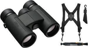 Nikon Prostaff P3 8X30 Binoculars with Harness and Lens Pen Cleaning System