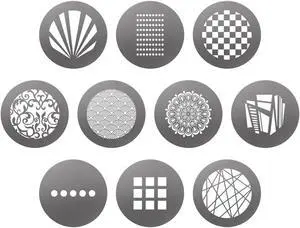 Westcott Optical Spot by Lindsay Adler Gobo Pack 1: Patterns (10-pack)