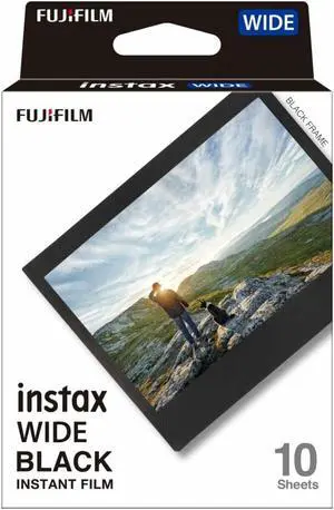 Fujifilm Fujifilm INSTAX WIDE Black Instant Film 10-Pack #16745028