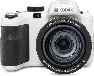 Kodak PIXPRO AZ425 Astro Zoom 20MP Digital Camera with 42x Optical Zoom White