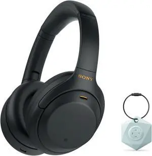 Sony WH-1000XM4 Wireless Noise Canceling Over-Ear Headphones Bundle with Finder