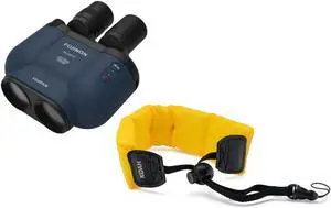 Fujifilm TS-X 1440 Techno Stabi Binoculars (Navy) w/Waterproof Camera Strap