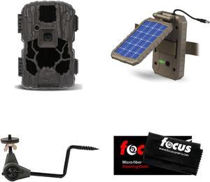 Stealth Cam Prevue 26MP Trail Camera Bundle with Solar Panel and Accessories