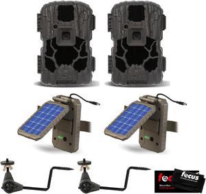 Stealth Cam Prevue PXV26 26MP Trail Camera Bundle with Solar Battery and Mount